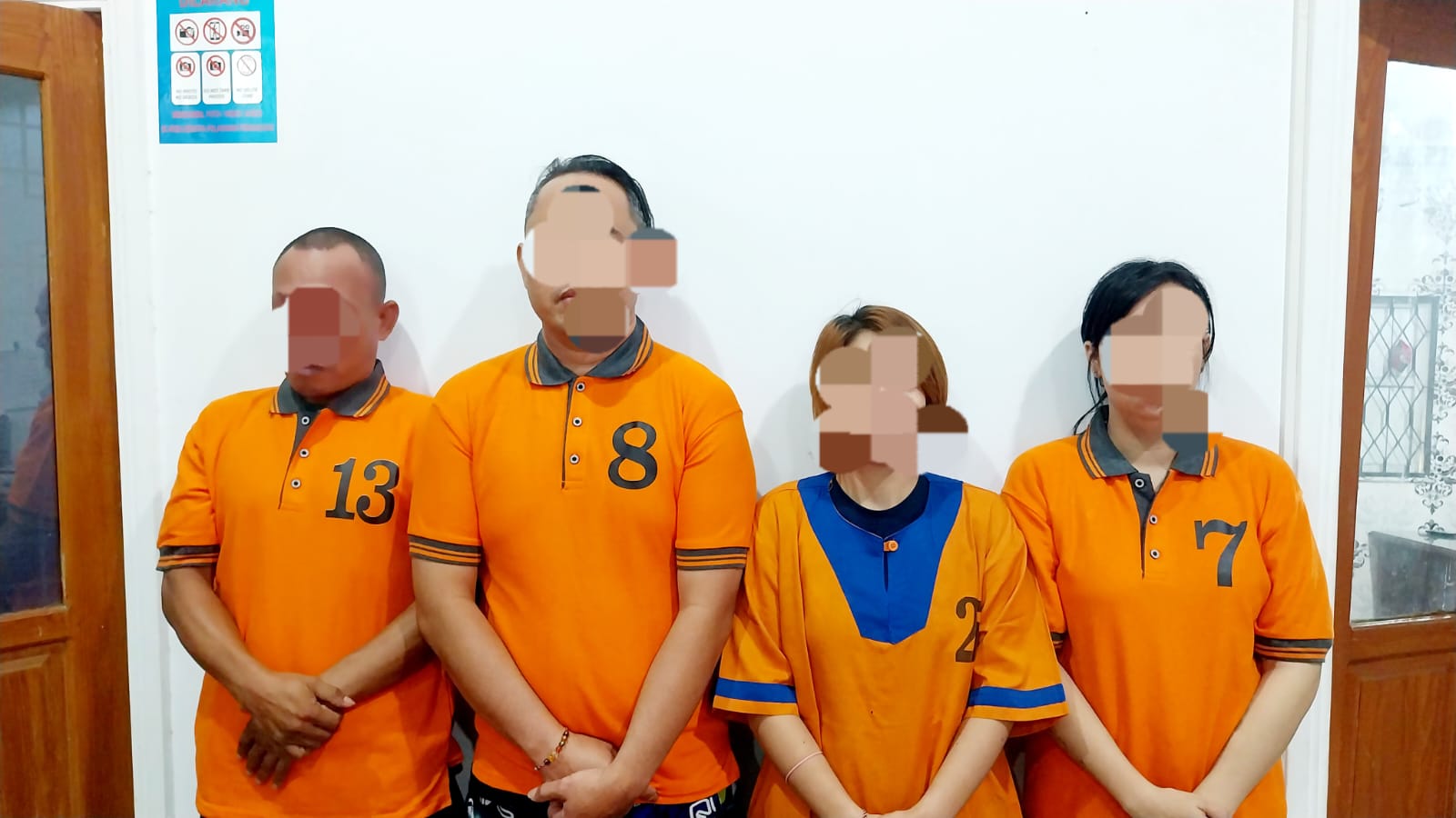 Polres Barito Utara Bongkar Jaringan Narkoba, Empat Orang Diamankan Dua Perempuan Terlibat