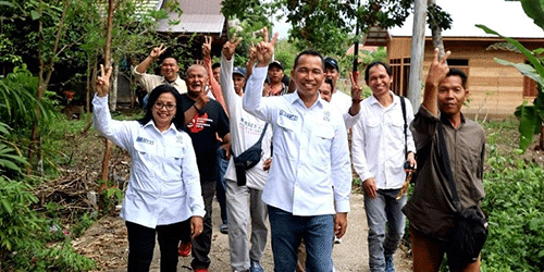 Jimmy-Inri Kampanye di Gunung Timang, Naruk Saritani: Kami Siap Menangkan Paslon No 02