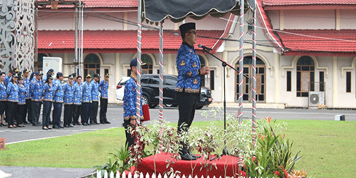 Pemkab Barito Timur  Gelar Apel Kesadaran Nasional dan  Peringati Hari Lingkungan Hidup Sedunia 2025