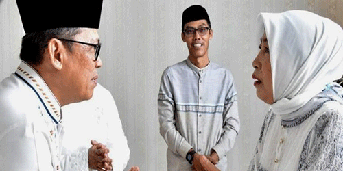 Silaturahmi ke Rujab Pj Bupati Barito Utara, Mery Rukaini Tekankan Pentingnya Jaga Hubungan Harmonis