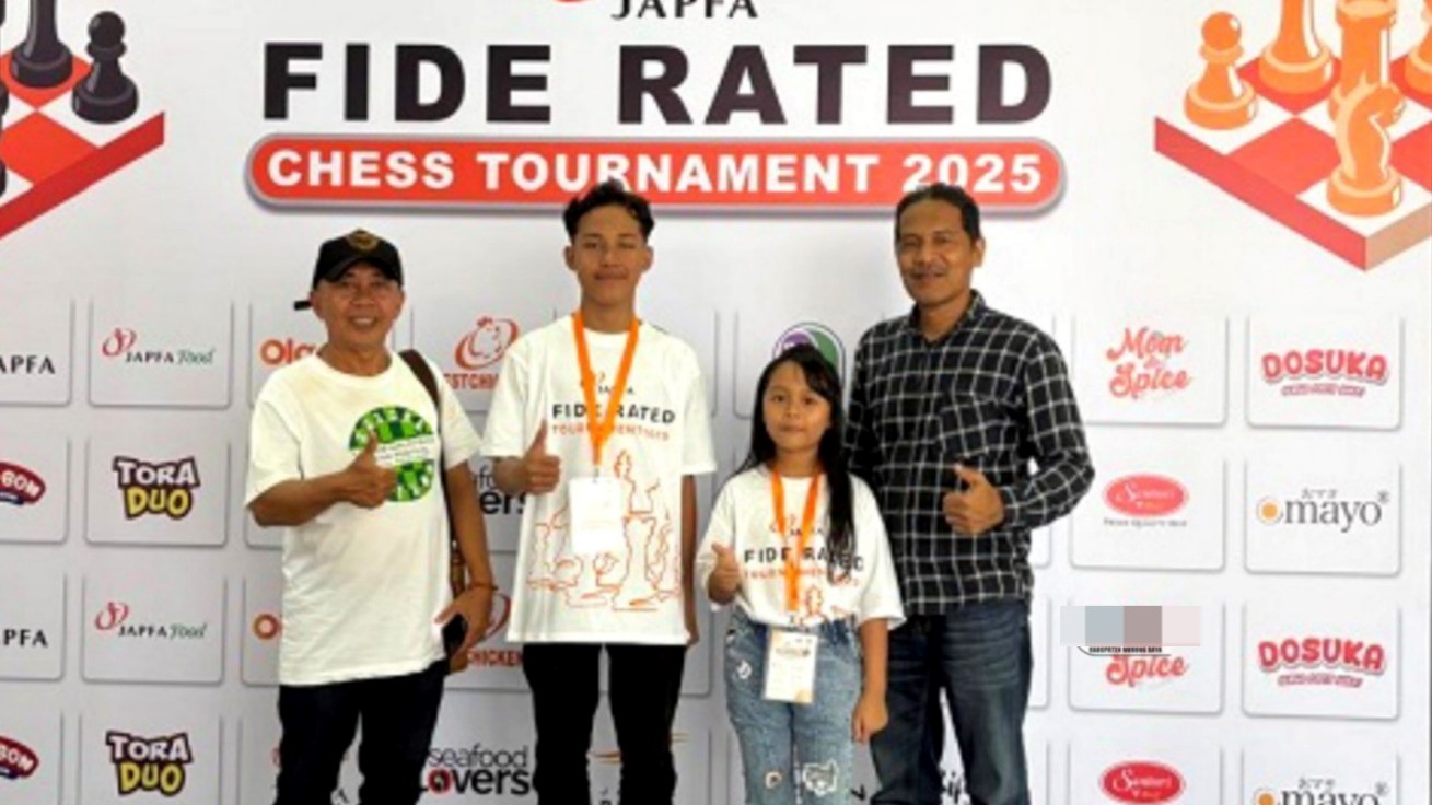 Pecatur Muda Murung Raya Ikuti Turnamen Internasional JAFPA FIDE