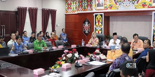 Pemkab Murung Raya Rapat Evaluasi Peningkatan PAD