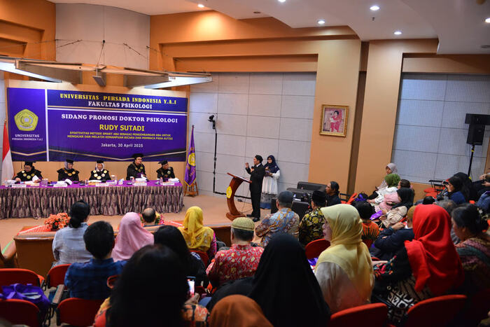Rudy Sutadi Raih Gelar Doktor Psikologi dengan Disertasi Smart ABA untuk Autisme