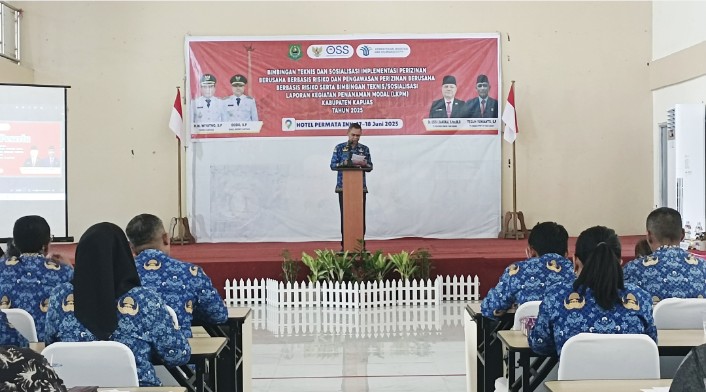 DPMPTSP Kapuas Gelar Bimtek Implementasi Perizinan Berusaha Berbasis Resiko