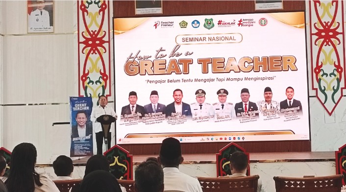 Pemkab Kapuas Gelar Seminar Nasional “How To Be A Great Teacher”