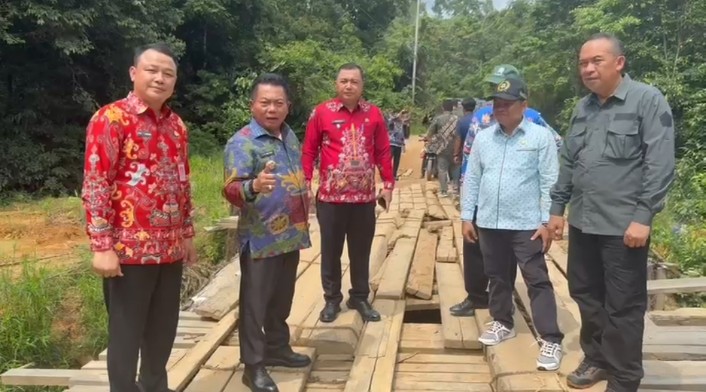 Bupati Kapuas Lanjutkan Kunjungan ke Wilayah Non Pasang Surut, Fokus Bangun Infrastruktur