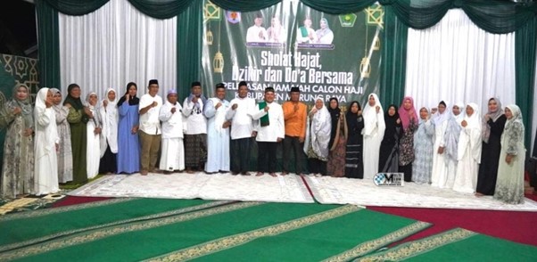 Wabub Murung Raya Sholat Hajat dan Doa Bersama Keberangkataan JCJ