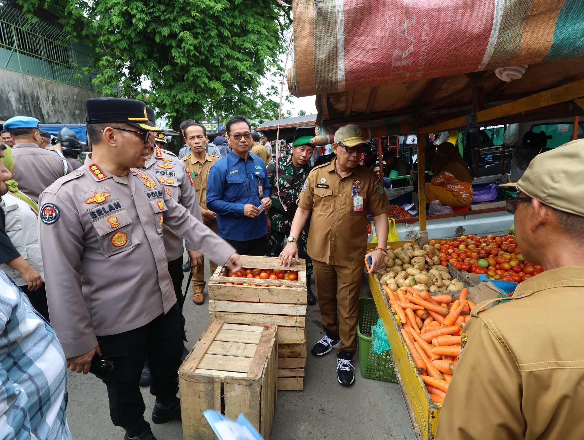Sidak Pasar, Pemko Pastikan Tidak Ada Lonjakan Harga Jelang Iduladha