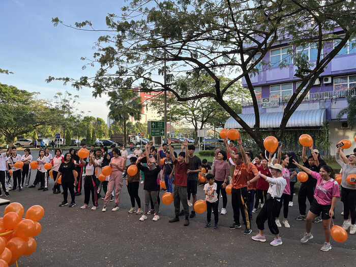 Jalan Sehat Meriahkan Rangkaian Dies Natalis ke-2 SATU University di Kampus Pontianak