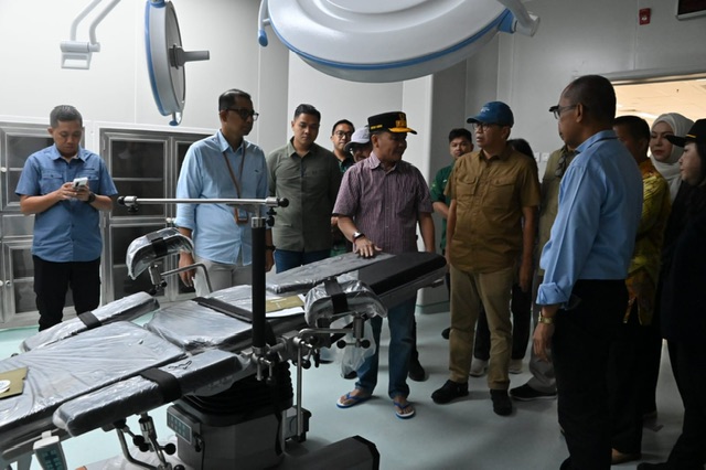 RSUD Hanau Siap Beroperasi, Gubernur Kalteng Lakukan Pengecekan Fasilitas Lengkap