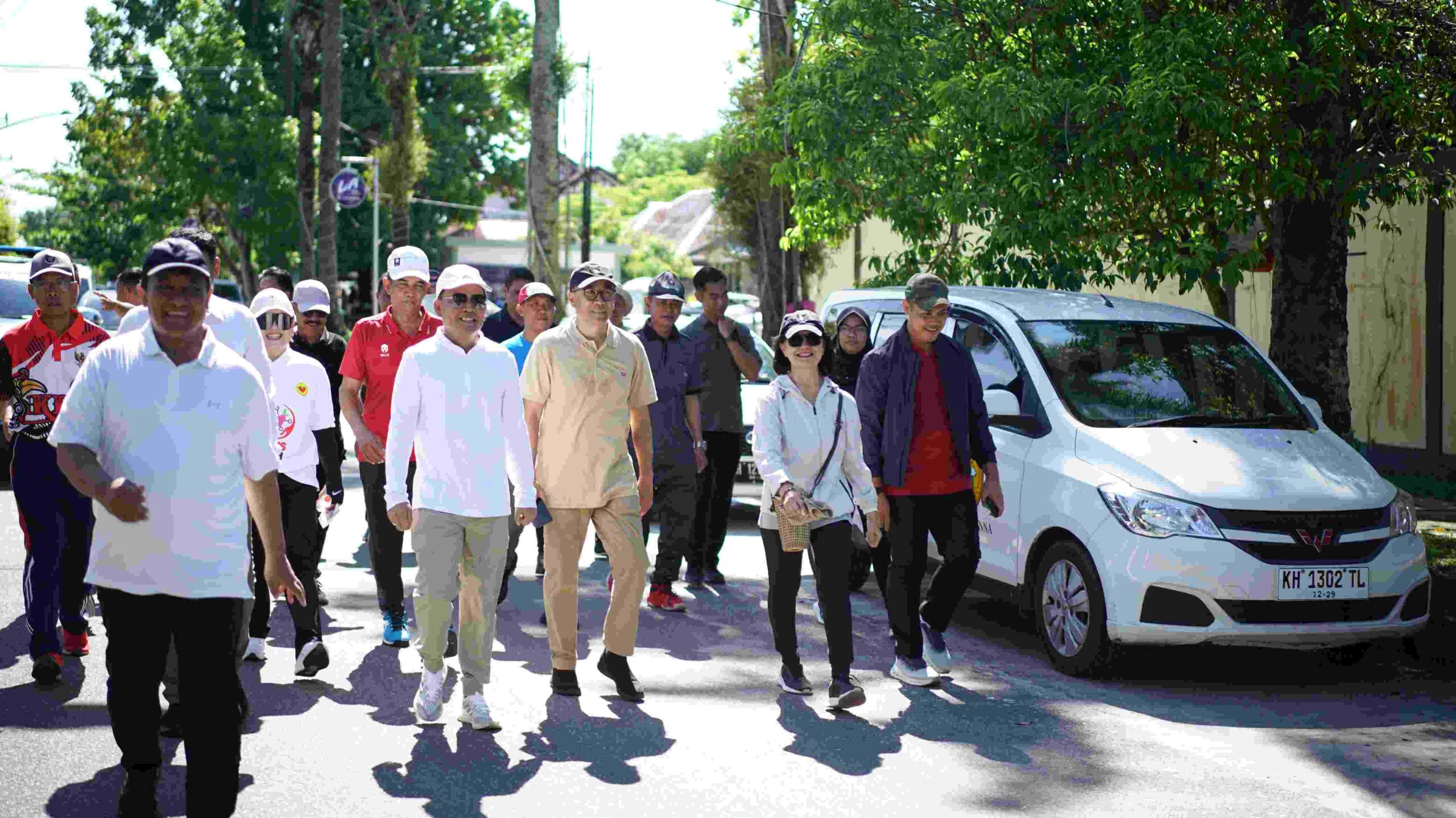 Jalan Sehat GKE Jadi Simbol Kerukunan Umat Beragama di Palangka Raya
