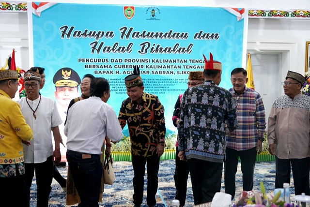 Gubernur Agustiar Sabran: DAD Pilar Strategis Pelestarian Budaya Dayak dan Pembangunan Kalteng