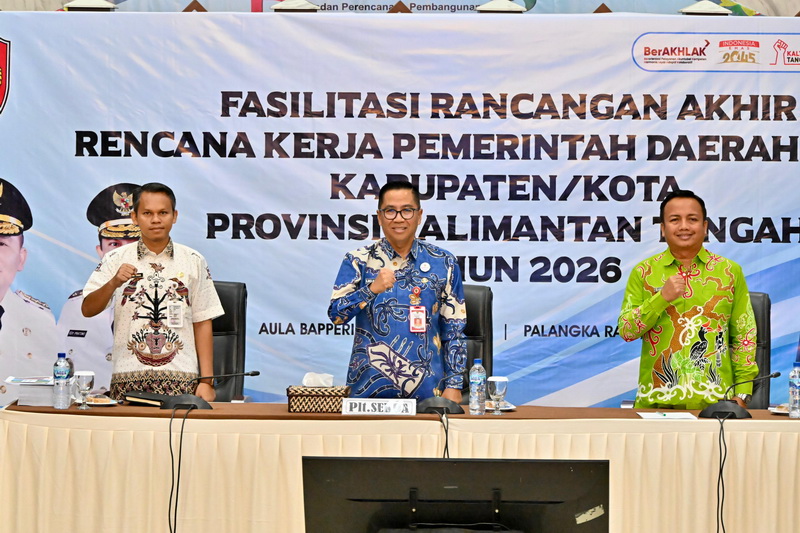 Pemprov Kalteng Dorong Sinkronisasi RKPD 2026 Antar Daerah