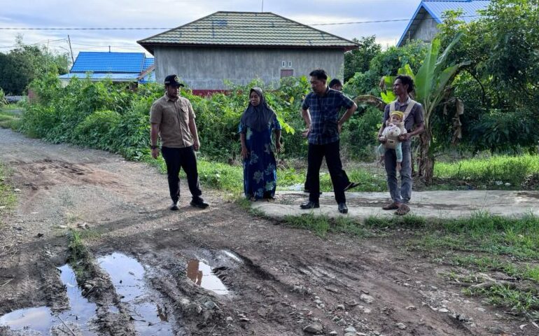 Ketua Komisi IV DPRD Kapuas Minta Perbaikan Infrastruktur Simpang Katining Segera Dilakukan