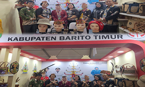 Dekranasda Barito Timur Tampilkan Karya Unggulan di Expo Nasional Balikpapan