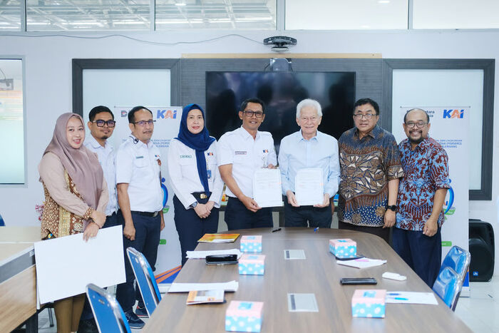 Dukung Konektivitas Transportasi Kampus, KAI Divre III Palembang Berikan Bantuan Program Bina Lingkungan Studi Kelayakan Reaktivasi KA Kertalaya