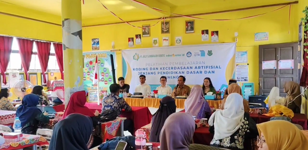 Disdik Kapuas Gelar Pelatihan Koding dan AI bagi Guru SD-SMP