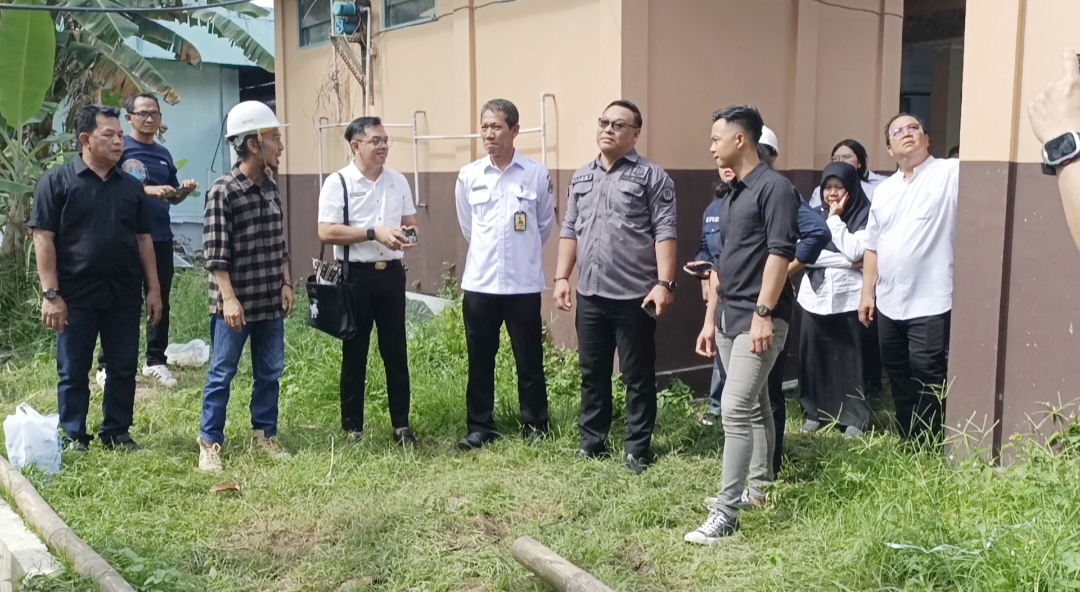 Tim Kejari Kapuas Kunjungi RSUD,  Monitoring Proyek Strategis Daerah