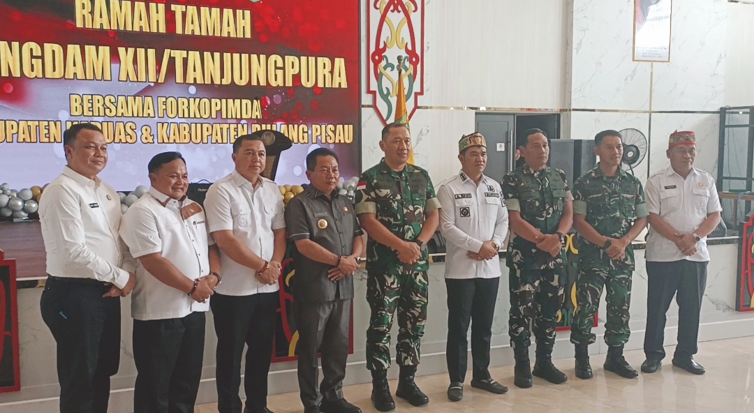 Pangdam XII/Tanjungpura Berkunjung ke Kabupaten Kapuas