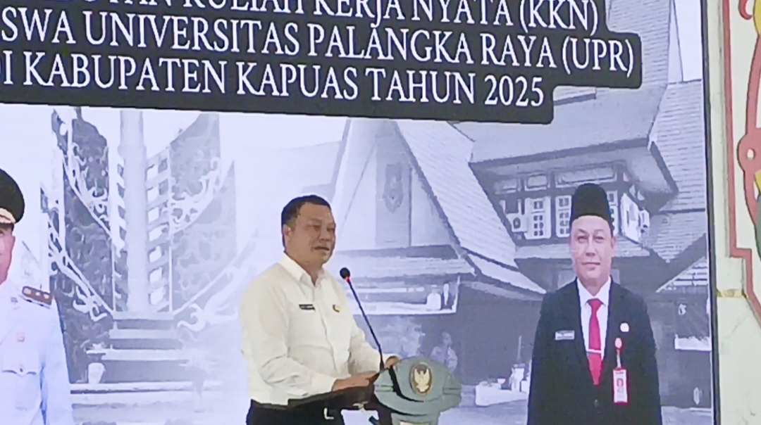 Pj Sekda Kapuas Imbau Generasi Muda Jauhi Narkoba saat Sambut Mahasiswa KKN UPR