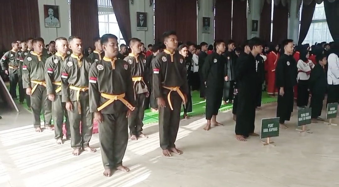 Ratusan Pendekar Ikuti Kejuaraan Pencak Silat Dandim Cup 1011 Kapuas