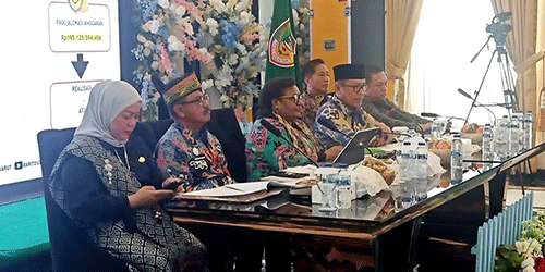 Di Hadapan Wamendagri, Pj Bupati Indra Gunawan Tegaskan Pemkab Barito Utara Siap Laksanakan PSU