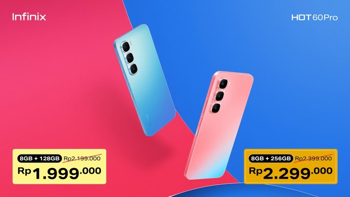 Infinix HOT 60 Pro Resmi Diluncurkan dengan Fitur Canggih dan Harga Terjangkau