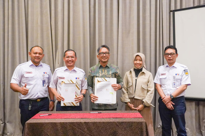 KAI Properti dan Siemens Mobility Jalin Kerja Sama Kembangkan Sistem Persinyalan dan Elektrifikasi Kereta