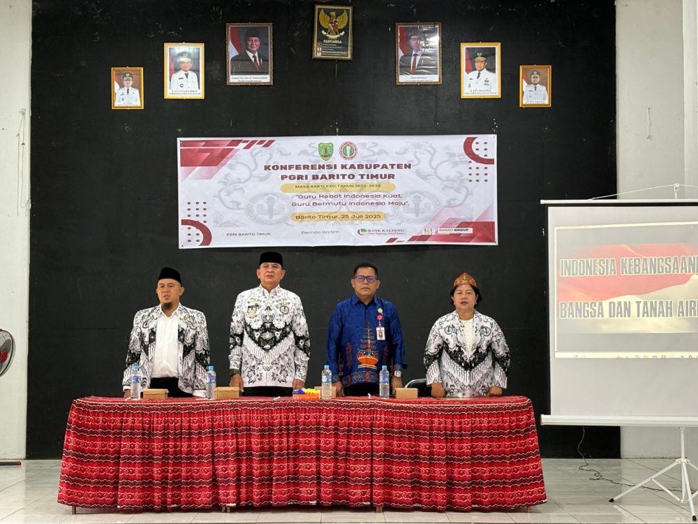 Konferensi PGRI Barito Timur: Wadah Konsolidasi Guru Menuju Pendidikan Berkualitas