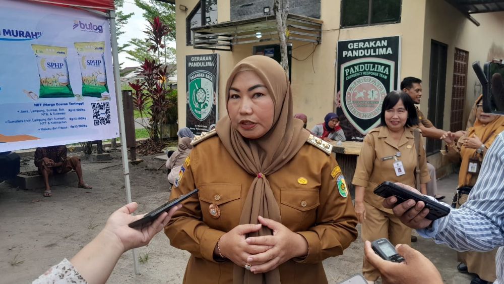 Bantuan Pangan dan GPM Resmi Diluncurkan di Panarung, 238 KK Terima Beras