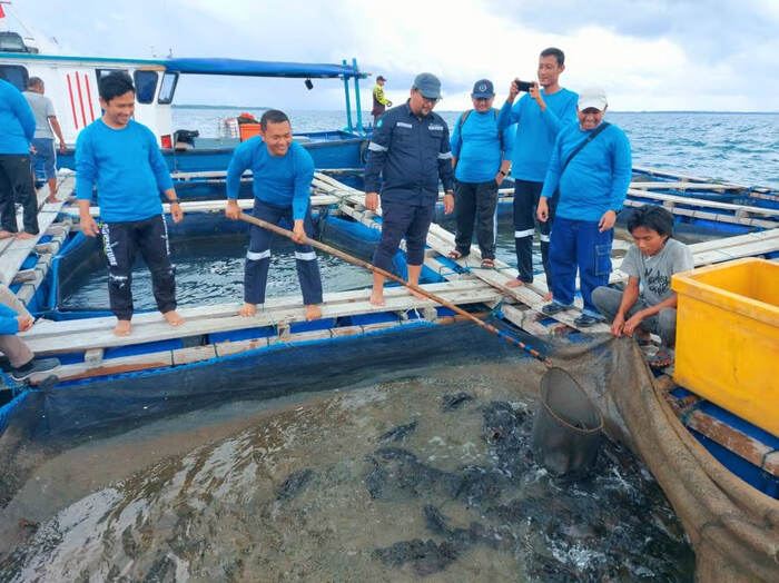 MIND ID Komitmen Perkuat Pendampingan Budidaya Ikan Laut