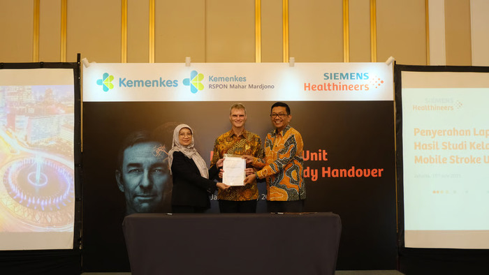 RS Pusat Otak Nasional Prof. Dr. dr. Mahar Mardjono (RSPON) dan Siemens Healthineers Indonesia Menyusun Masa Depan Pelayanan Gawat Darurat Stroke