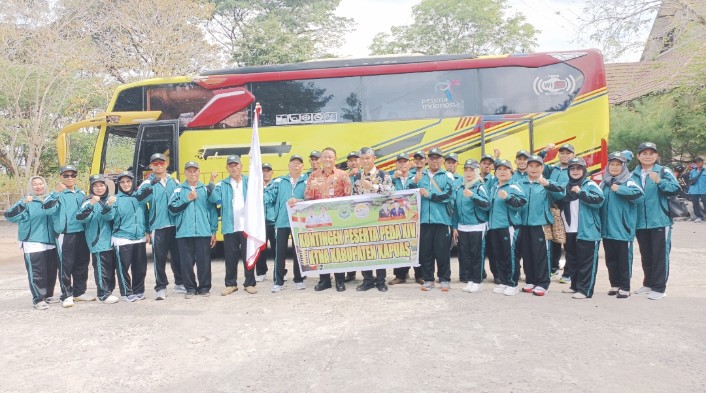 Kapuas Ikuti Peda KTNA ke-XIV di Kobar, Sekda Usis Lepas Kontingen