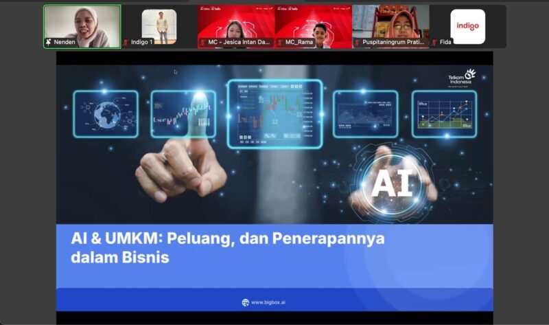 Telkom Ajak UMKM Lihat Teknologi AI sebagai Alat Praktis, Bukan Ancaman Rumit