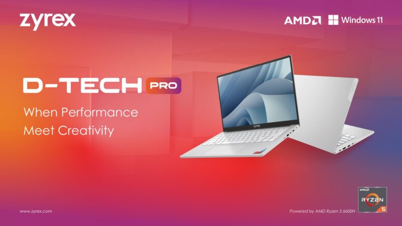 Zyrex Luncurkan D Tech Pro: Laptop Stylish & Tangguh untuk Kreator Muda Indonesia
