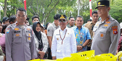 Gubernur Kalteng Apresiasi Gerakan Pangan Murah Polri