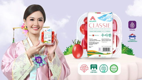 Artis Asty Ananta Hadirkan Cherry Tomato Stevia Premium Pertama di Indonesia dengan Inovasi teknologi Infusion