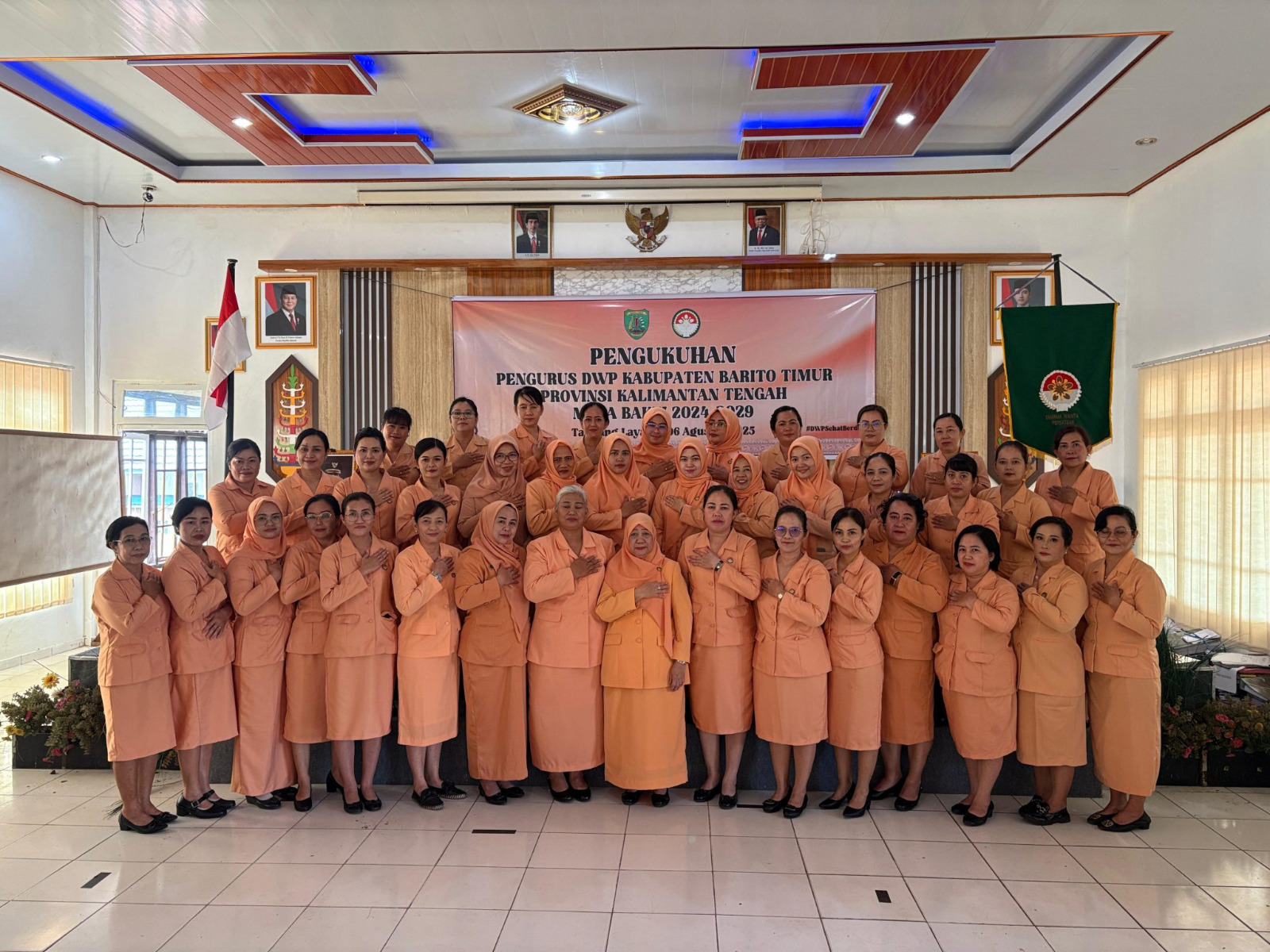 DWP Barito Timur Resmi Dikukuhkan: Perempuan Siap Berdaya untuk Daerah