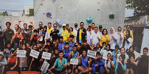 53 Atlit Panjat Tebing se-Kalteng Kumpul di Buntok, Ikuti Kejuaraan Wal Climbing Bupati Cup