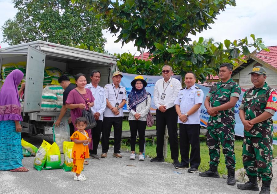 GPM di Petak Bahandang, Warga Serbu Beras dan Minyak Goreng Bersubsidi