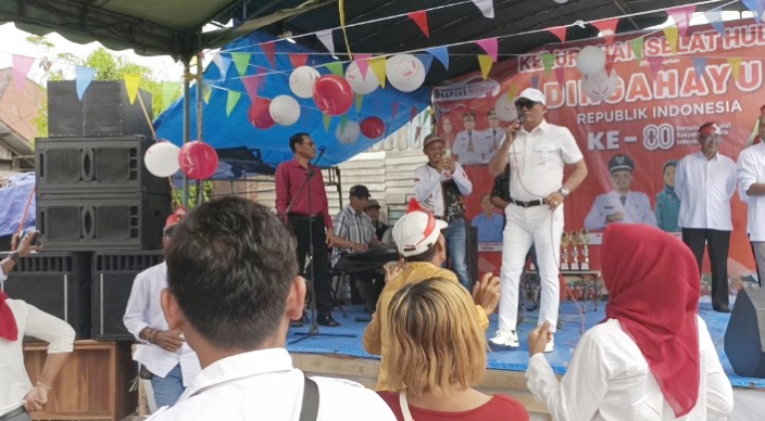 Kelurahan Selat Hulu Gelar Lomba Karaoke Meriahkan HUT RI ke-80