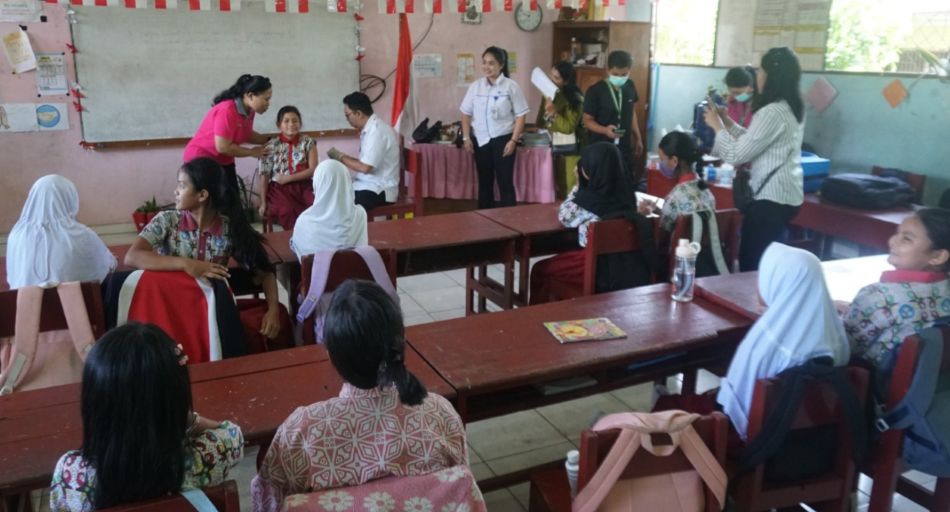 Imunisasi di SDN 4 Kasongan Lama: Langkah Nyata Lindungi Anak dari Penyakit Menular