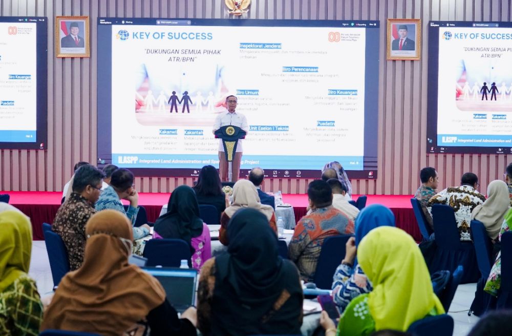 Tiga Pedoman dari Sekjen Kementerian ATR/BPN untuk Wujudkan Tata Kelola Anggaran yang Transparan dan Akuntabel