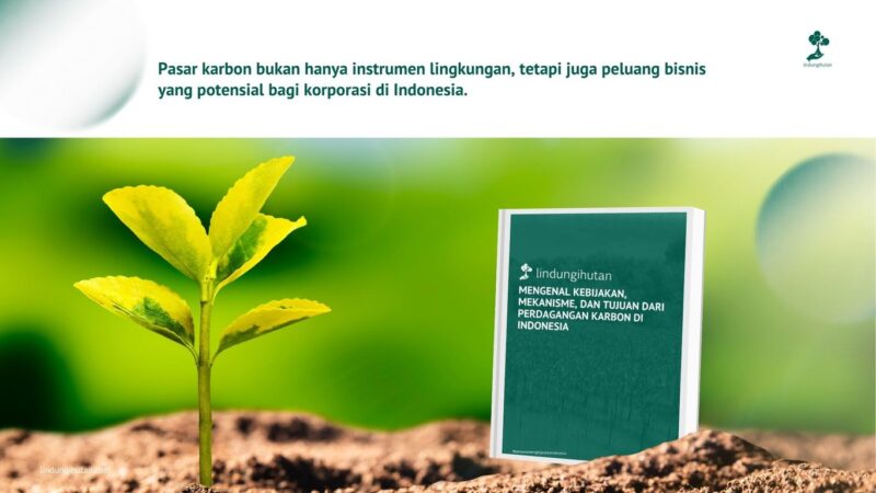 LindungiHutan Rilis eBook “Mengenal Kebijakan, Mekanisme, dan Tujuan dari Perdagangan Karbon di Indonesia”