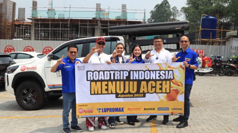 Lupromax Dukung Petualangan Roadtrip Indonesia Menuju Aceh