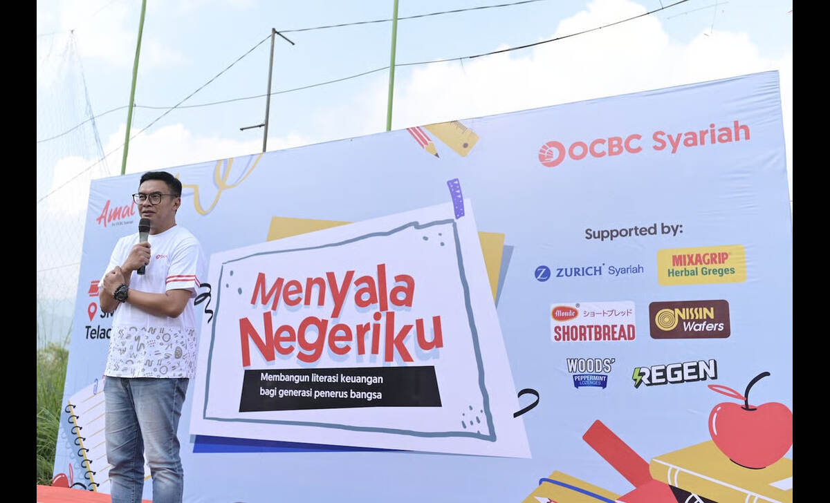 OCBC Syariah Hadirkan Program AMAL meNYALA di Cianjur