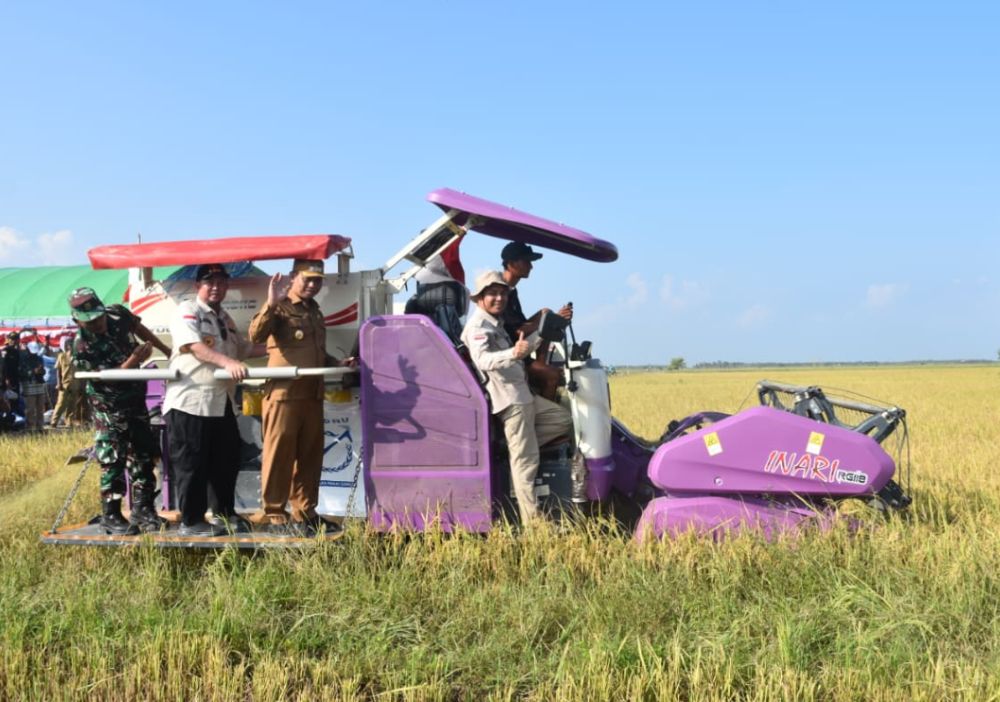 Katingan Produksi 35.000 Ton Pertanian, Bupati Saiful Apresiasi Petani