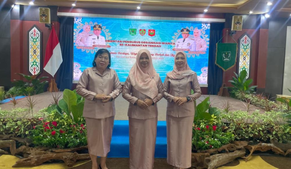 BKOW Kalteng Dikukuhkan, Perempuan Siap Jadi Motor Pembangunan Daerah
