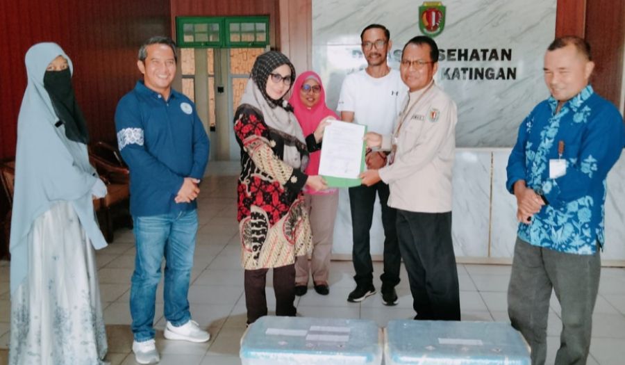 RSUD Mas Amsyar Serahkan Limbah Medis Mengandung Merkuri ke Dinkes Katingan