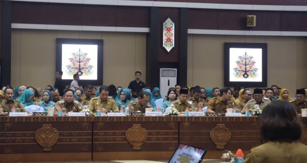 Bupati Katingan Tegaskan Komitmen Percepatan Penurunan Stunting di Rakor Bangga Kencana